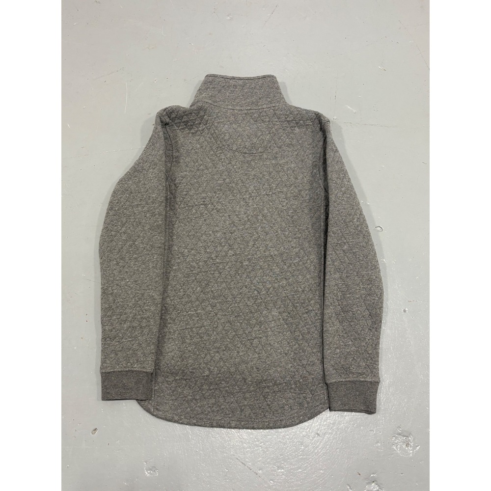Pressbox Texas Longhorns Quilted Pullover Sweatshirt Grey‎ Orange Small NCAA - Picture 7 of 7